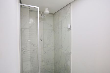 Banheiro de kitnet/studio para alugar com 1 quarto, 38m² em Mangabeiras, Belo Horizonte