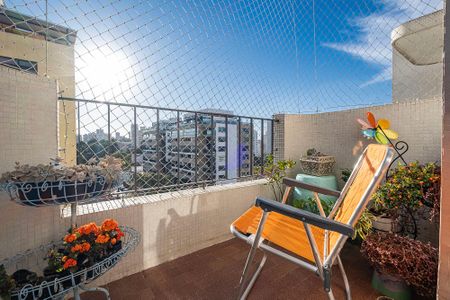 Sala/Cozinha - Varanda de apartamento para alugar com 1 quarto, 45m² em Vila Madalena, São Paulo