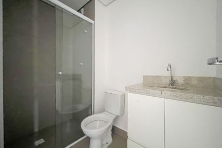 Studio para alugar com 28m², 1 quarto e sem vaga Studio para alugar com 28m², 1 quarto e sem vagaBanheiro