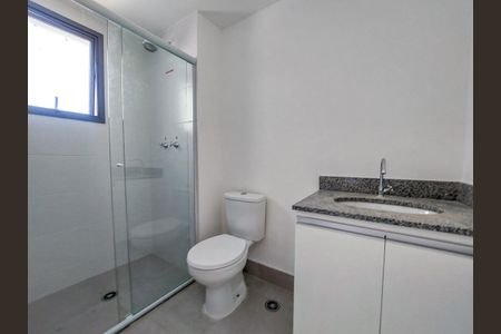 Banheiro da Suíte de apartamento para alugar com 2 quartos, 47m² em Santo Amaro, São Paulo