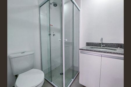 Banheiro de apartamento para alugar com 2 quartos, 47m² em Santo Amaro, São Paulo