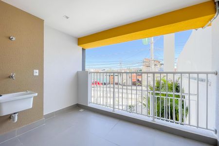Sacada de kitnet/studio para alugar com 1 quarto, 29m² em Vila Osasco, Osasco