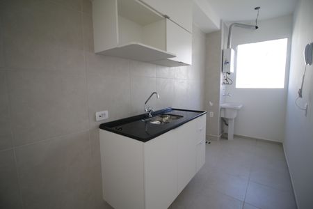 Cozinha de apartamento para alugar com 2 quartos, 46m² em Barra Olímpica, Rio de Janeiro