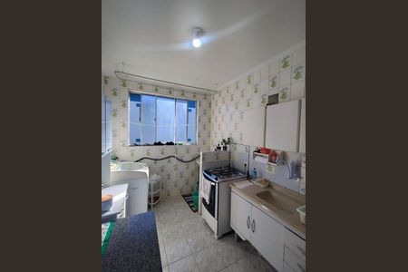 Cozinha e Área de Serviço de apartamento à venda com 2 quartos, 47m² em Vila Marchi, São Bernardo do Campo