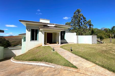 Fachada de casa de condomínio à venda com 5 quartos, 357m² em Alphaville Nova Lima, Nova Lima