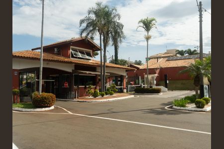 Fachada e portaria de casa de condomínio para alugar com 3 quartos, 235m² em Residencial Paineiras, Paulínia