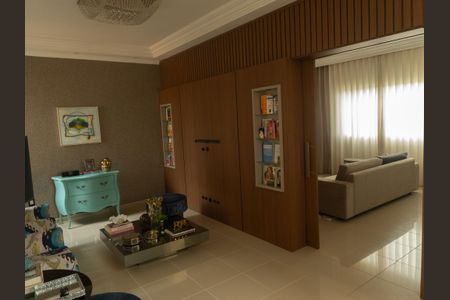 Sala de casa de condomínio para alugar com 3 quartos, 235m² em Residencial Paineiras, Paulínia