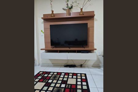 Sala de kitnet/studio para alugar com 1 quarto, 34m² em Guilhermina, Praia Grande