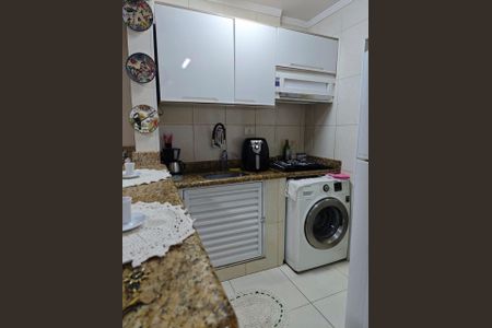 Área de Serviço de kitnet/studio para alugar com 1 quarto, 34m² em Guilhermina, Praia Grande
