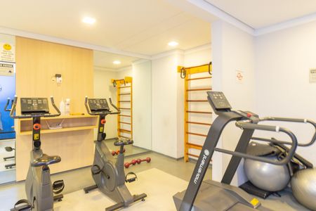 Área comum - Academia de apartamento para alugar com 1 quarto, 35m² em Vila Palmeiras, São Paulo