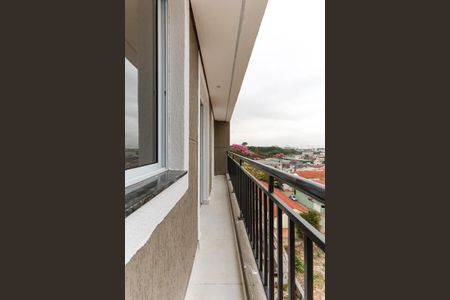 Apartamento para alugar com 33m², 2 quartos e sem vaga Apartamento para alugar com 33m², 2 quartos e sem vagaVaranda da sala e quarto 1