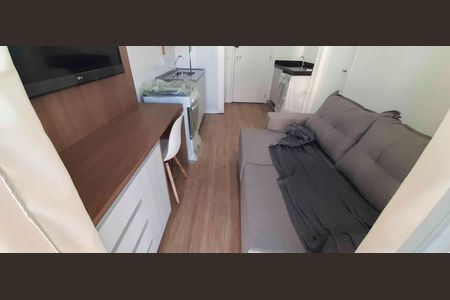 Studio à venda com 27m², 1 quarto e sem vaga