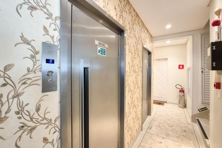 Área comum - hall de kitnet/studio à venda com 1 quarto, 38m² em Vila Margarida, São Bernardo do Campo