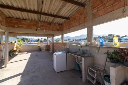 Terraço  de casa à venda com 2 quartos, 100m² em Campo Grande, Rio de Janeiro