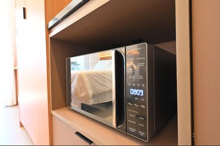 Cozinha de kitnet/studio à venda com 1 quarto, 30m² em Vila Clementino, São Paulo