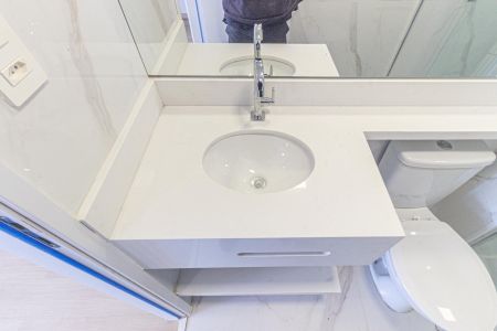 Apartamento para alugar com 26m², 1 quarto e sem vaga Apartamento para alugar com 26m², 1 quarto e sem vagaBanheiro