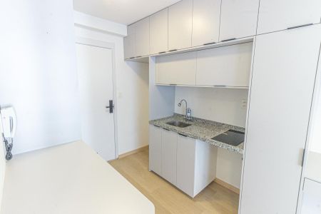 Cozinha de apartamento para alugar com 1 quarto, 26m² em Belenzinho, São Paulo