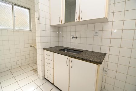 Cozinha e Área de Serviço de apartamento para alugar com 2 quartos, 55m² em Fonte Grande, Contagem