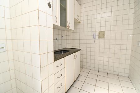 Cozinha e Área de Serviço de apartamento para alugar com 2 quartos, 55m² em Fonte Grande, Contagem