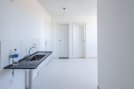 Cozinha de apartamento para alugar com 2 quartos, 38m² em Jardim São Luís, São Paulo