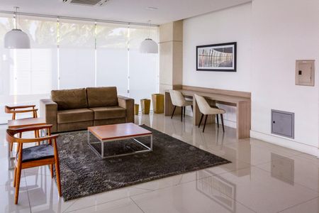 Apartamento à venda com 38m², 1 quarto e 1 vaga Apartamento à venda com 38m², 1 quarto e 1 vagaHall social