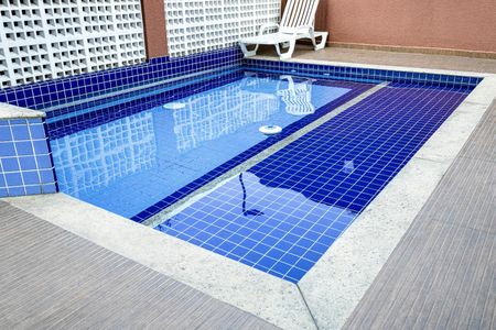 Área comum - Piscina de apartamento para alugar com 1 quarto, 38m² em Campo Grande, Rio de Janeiro