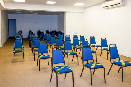 Sala de Reunião de apartamento para alugar com 1 quarto, 38m² em Campo Grande, Rio de Janeiro