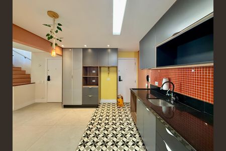 Cozinha de apartamento à venda com 3 quartos, 215m² em Brooklin, São Paulo