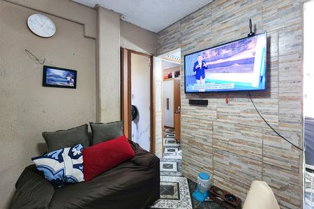 Sala  de apartamento para alugar com 2 quartos, 55m² em Benfica, Rio de Janeiro