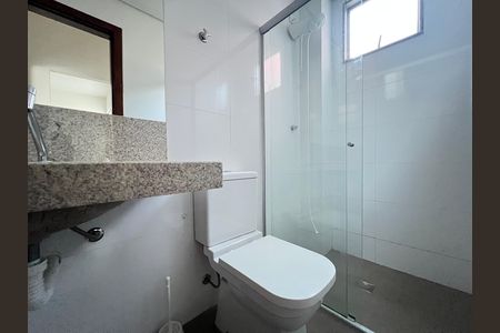Banheiro Social de apartamento para alugar com 2 quartos, 47m² em Castelo, Belo Horizonte