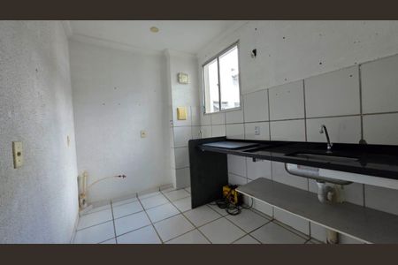 Cozinha de apartamento para alugar com 2 quartos, 45m² em Gávea Ii, Vespasiano