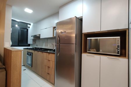 Cozinha - Armários de apartamento à venda com 3 quartos, 69m² em Barra da Tijuca, Rio de Janeiro