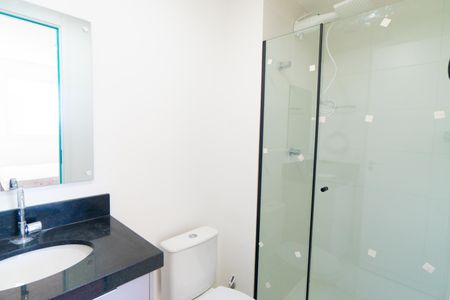 Banheiro da Suíte de apartamento para alugar com 1 quarto, 29m² em Planalto Paulista, São Paulo