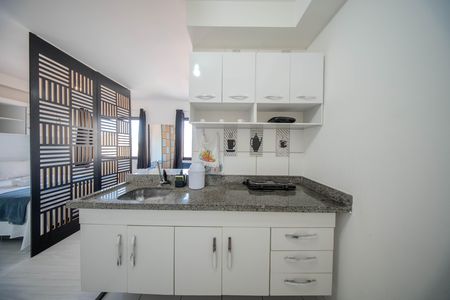 Studio à venda com 26m², 1 quarto e sem vaga Studio à venda com 26m², 1 quarto e sem vagaCozinha
