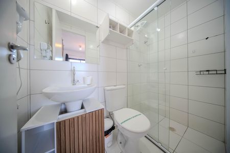 Studio à venda com 26m², 1 quarto e sem vaga Studio à venda com 26m², 1 quarto e sem vagaBanheiro