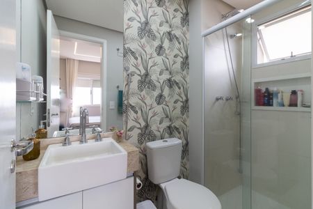 Banheiro da Suíte de apartamento à venda com 3 quartos, 108m² em Vila Pirajussara, São Paulo
