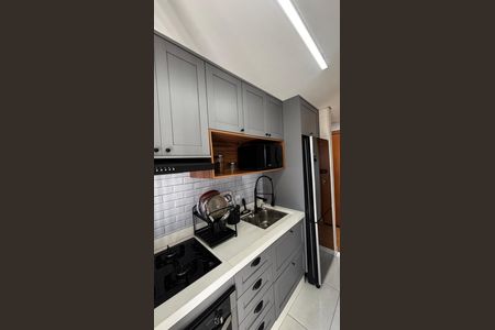Cozinha e Área de Serviço de apartamento para alugar com 2 quartos, 43m² em Jardim Jamaica, Santo André