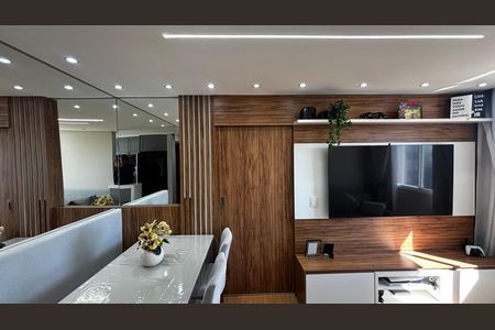 Sala - Sala de Jantar  de apartamento para alugar com 2 quartos, 43m² em Jardim Jamaica, Santo André