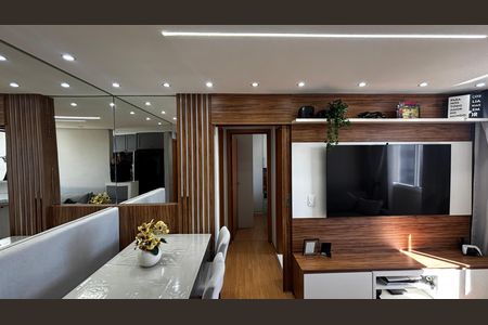 Sala - Sala de Jantar  de apartamento para alugar com 2 quartos, 43m² em Jardim Jamaica, Santo André