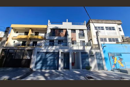 Fachada de apartamento à venda com 2 quartos, 55m² em Vila Pires, Santo André