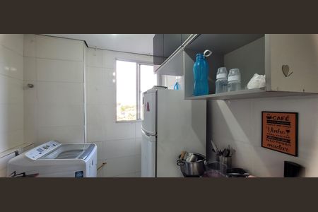 cozinha de apartamento à venda com 2 quartos, 53m² em Ingá, Betim
