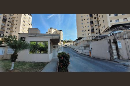 fachada do condomínio  de apartamento à venda com 2 quartos, 53m² em Ingá, Betim