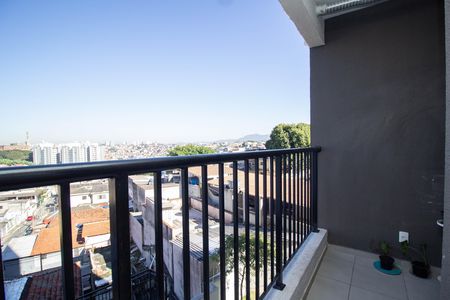 Varanda da Sala de apartamento para alugar com 2 quartos, 42m² em Vila Marina, São Paulo