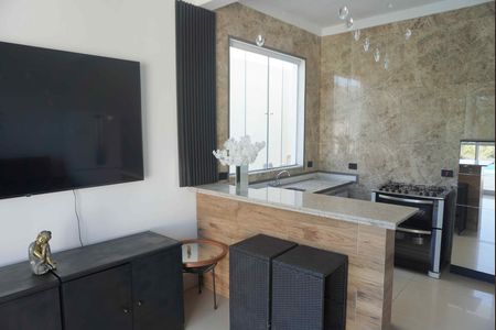 Cozinha de casa de condomínio à venda com 4 quartos, 280m² em Fazendinha, Santana de Parnaíba