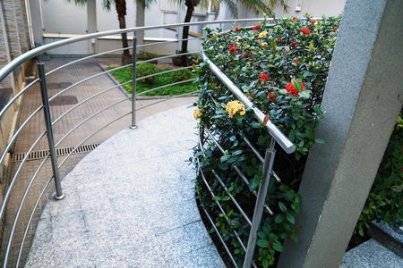 Apartamento à venda com 70m², 2 quartos e 1 vagaRampa de acesso do prédio