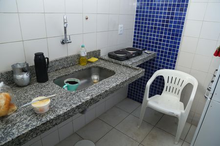 Apartamento à venda com 70m², 2 quartos e 1 vagaCozinha do Salão de festas