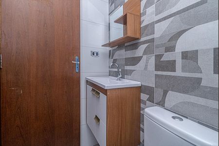 banheiro social_3 de apartamento para alugar com 1 quarto, 27m² em São João Climaco, São Paulo