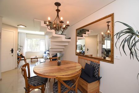 Sala de Jantar de casa para alugar com 3 quartos, 120m² em São Lourenço, Curitiba