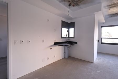 Cozinha de apartamento à venda com 3 quartos, 133m² em Jardim, Santo André