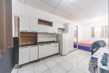 Cozinha da Kitnet de kitnet/studio para alugar com 1 quarto, 30m² em Recreio da Borda do Campo, Santo André